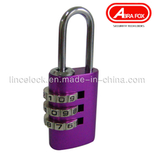 Purple Aluminium Alloy Combination Code Padlock (530-203)