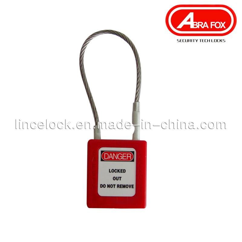 Colorful Solid Plastic Safety Lockout Padlock (616)