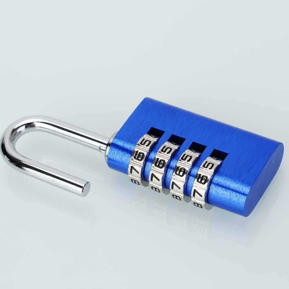 Large Resettable 4-Digit Combination Luggage Lock