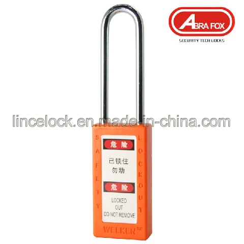 Different-size Solid Plastic Safety Brass Lock (613)