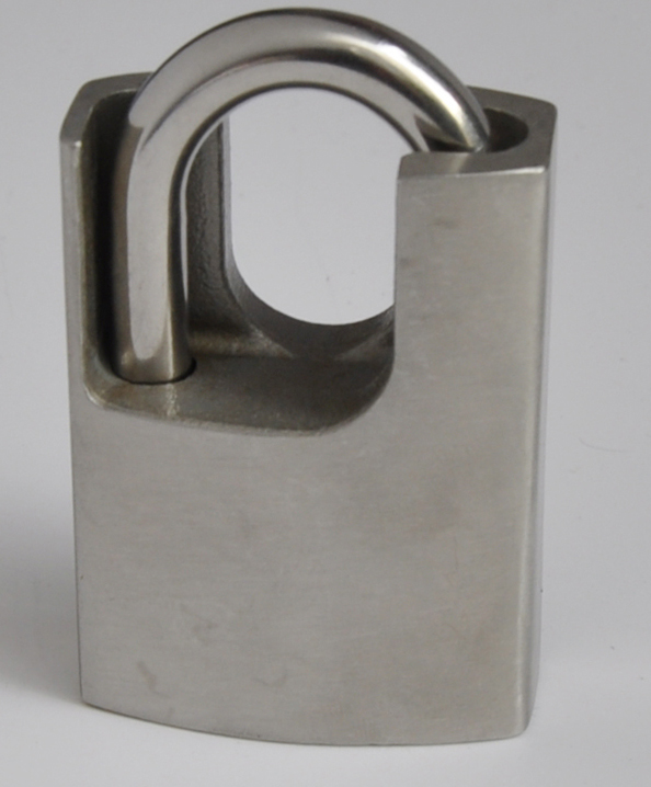 Stainless Steel Padlock with Shrouded Shackle-201