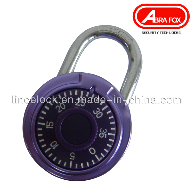 Solid Security Aluminum Alloy Housing Combination Dial Padlock (503-1)