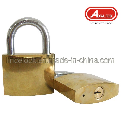 Golden Plated or Chrome Plated Iron Padlock (305)